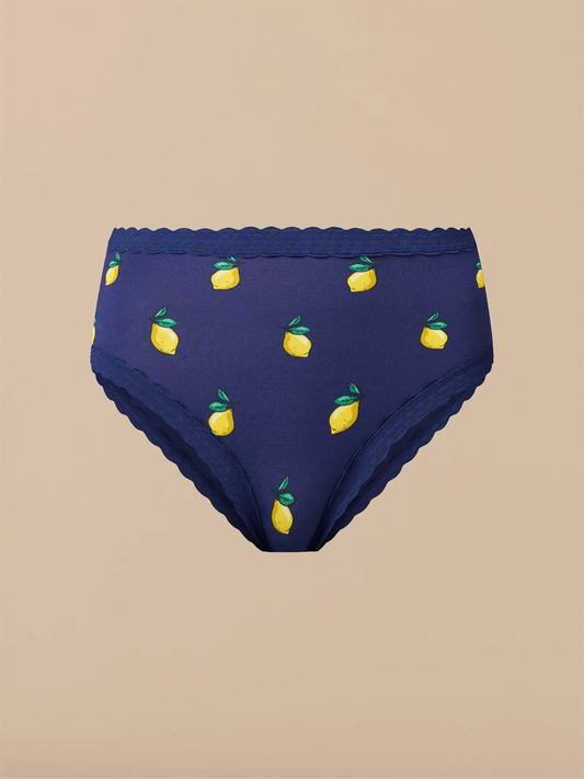 UltraModal™ Lace High-Waisted Cheeky Bikini | Lemons