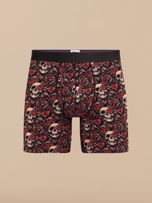 TrueCotton Ball Caddy™ Boxer Brief w/ Fly | Eternal Bloom