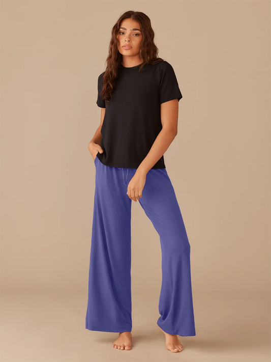 UltraModal™ Wide Leg Lounge Pant  | Berry Blue